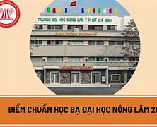 Điểm Xét Học Bạ Đại Học Nông Lâm Huế 2024