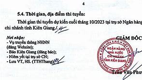 Ngân Hàng Nhà Nước Chi Nhánh Tỉnh Kiên Giang