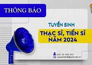 Ussh Tuyển Sinh Thạc Sĩ 2024